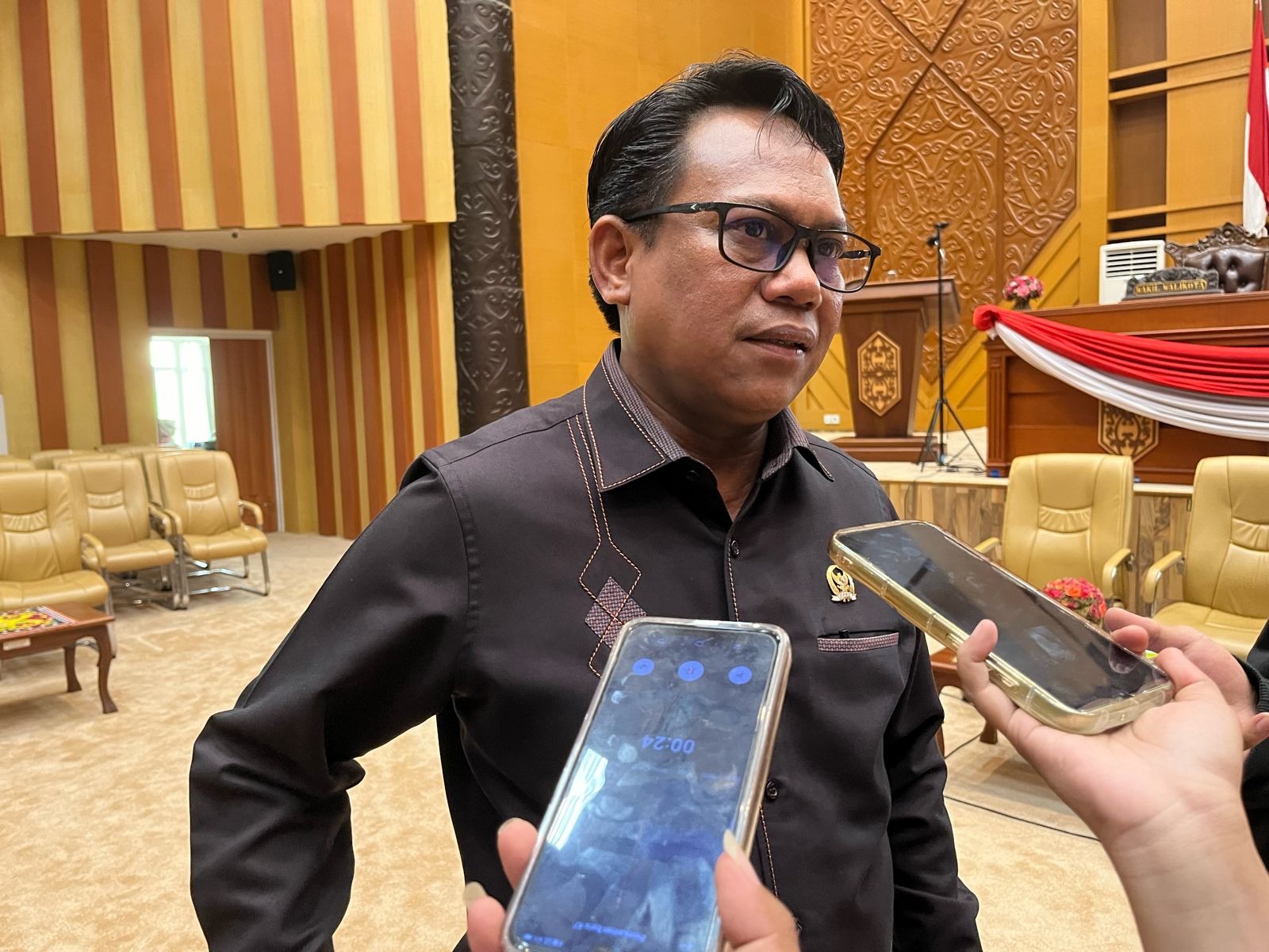 Ketua Komisi I DPRD Samarinda, Samri Shaputra. (Foto : DH)